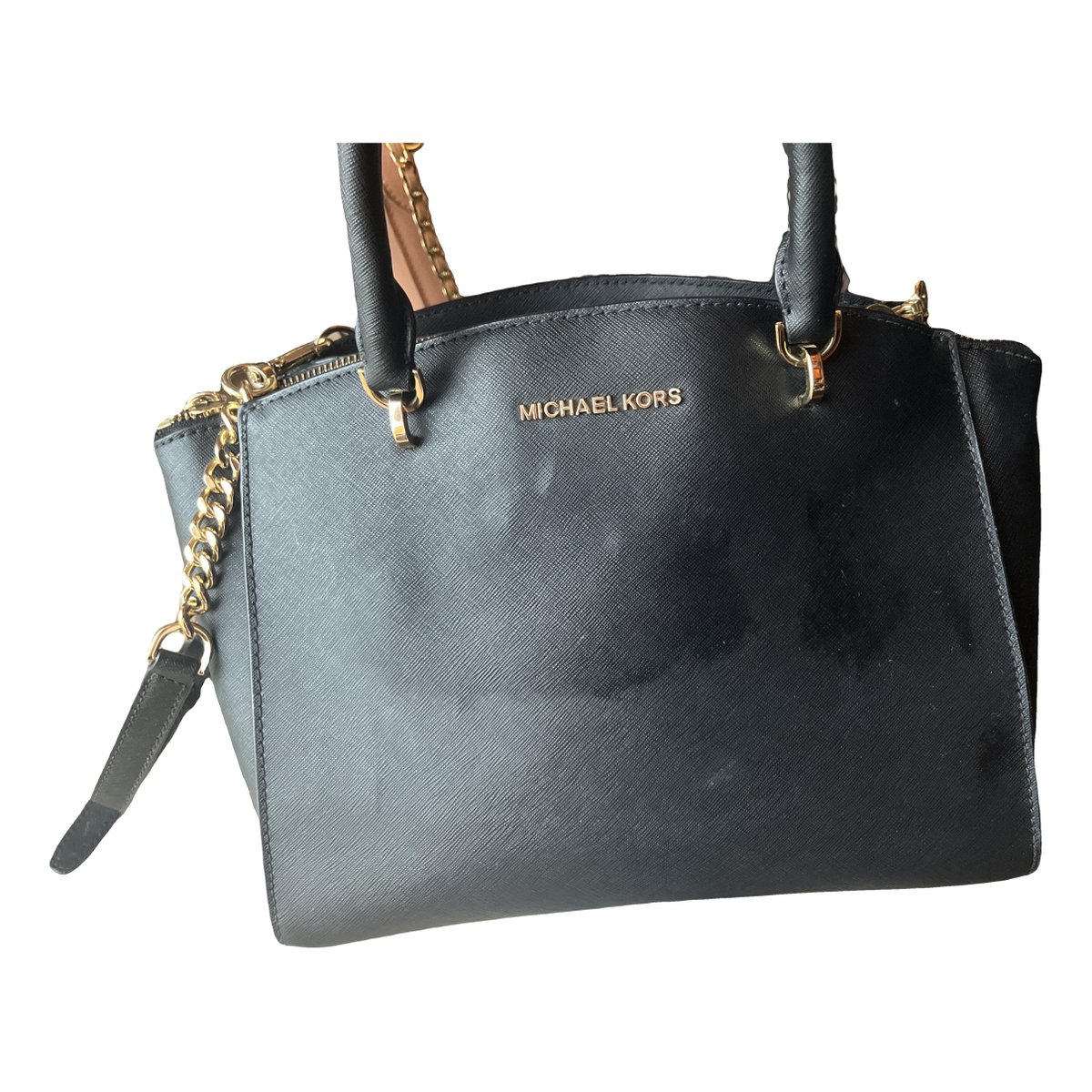 Elie leather satchel