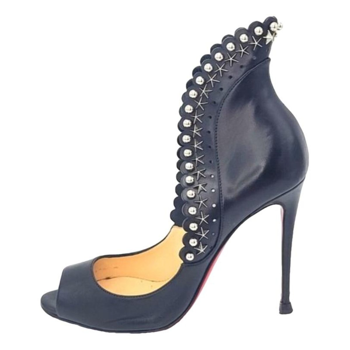 Spikoo leather heels