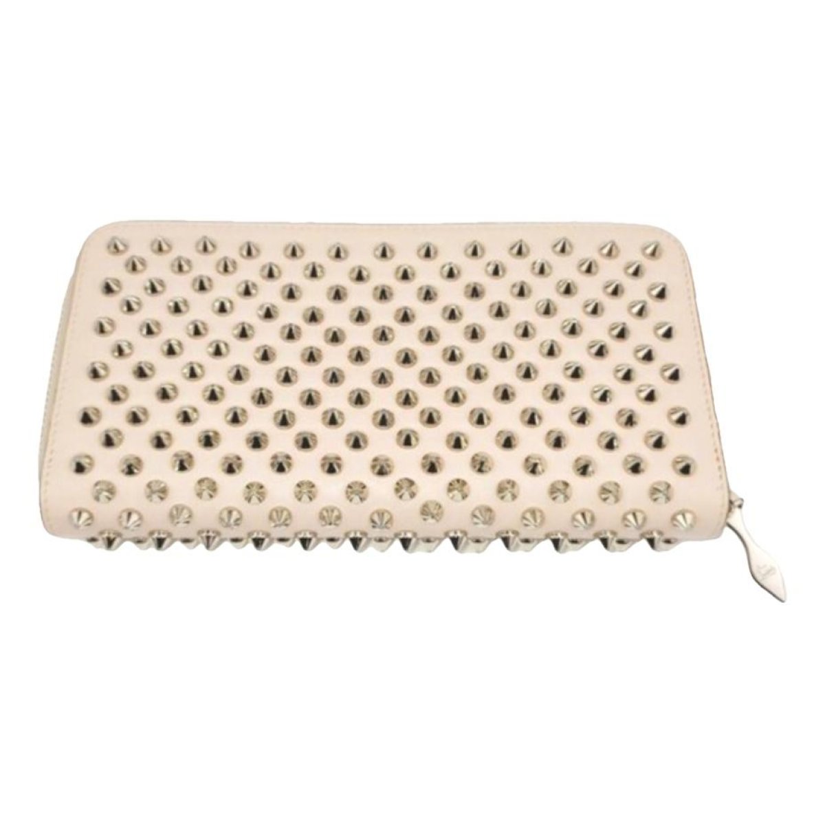 Loubiposh patent leather clutch bag