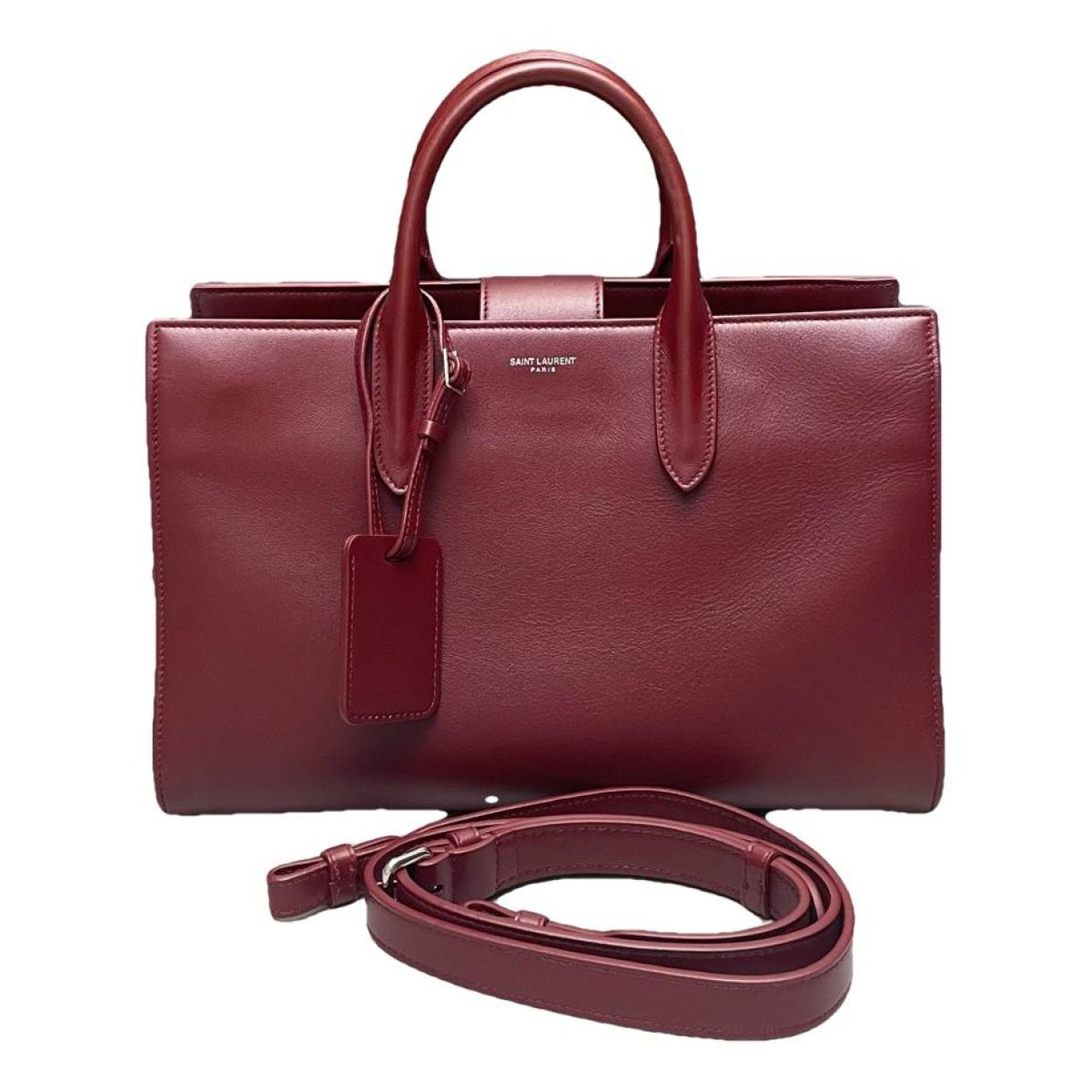 Cabas Rive Gauche leather handbag