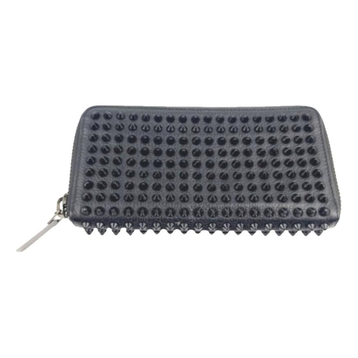 Loubiposh leather clutch bag