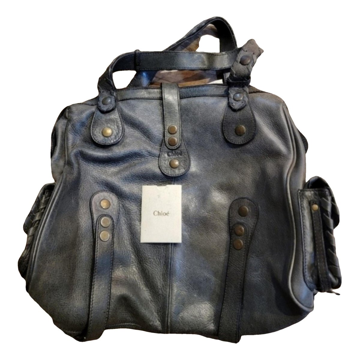 Silverado leather tote
