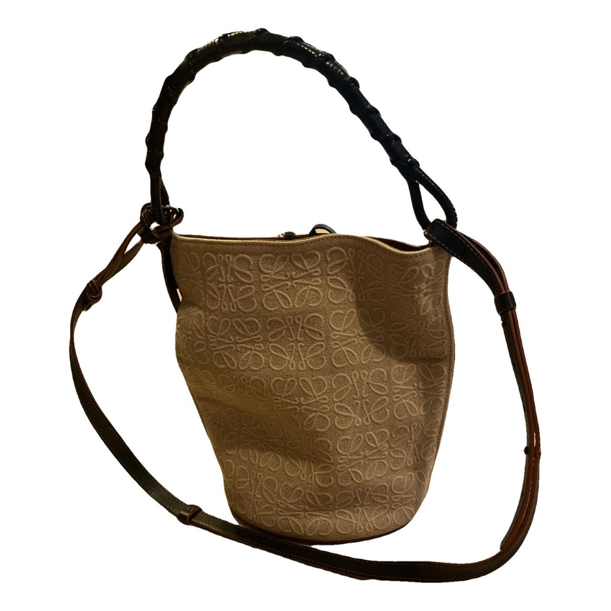 Gate Bucket leather handbag