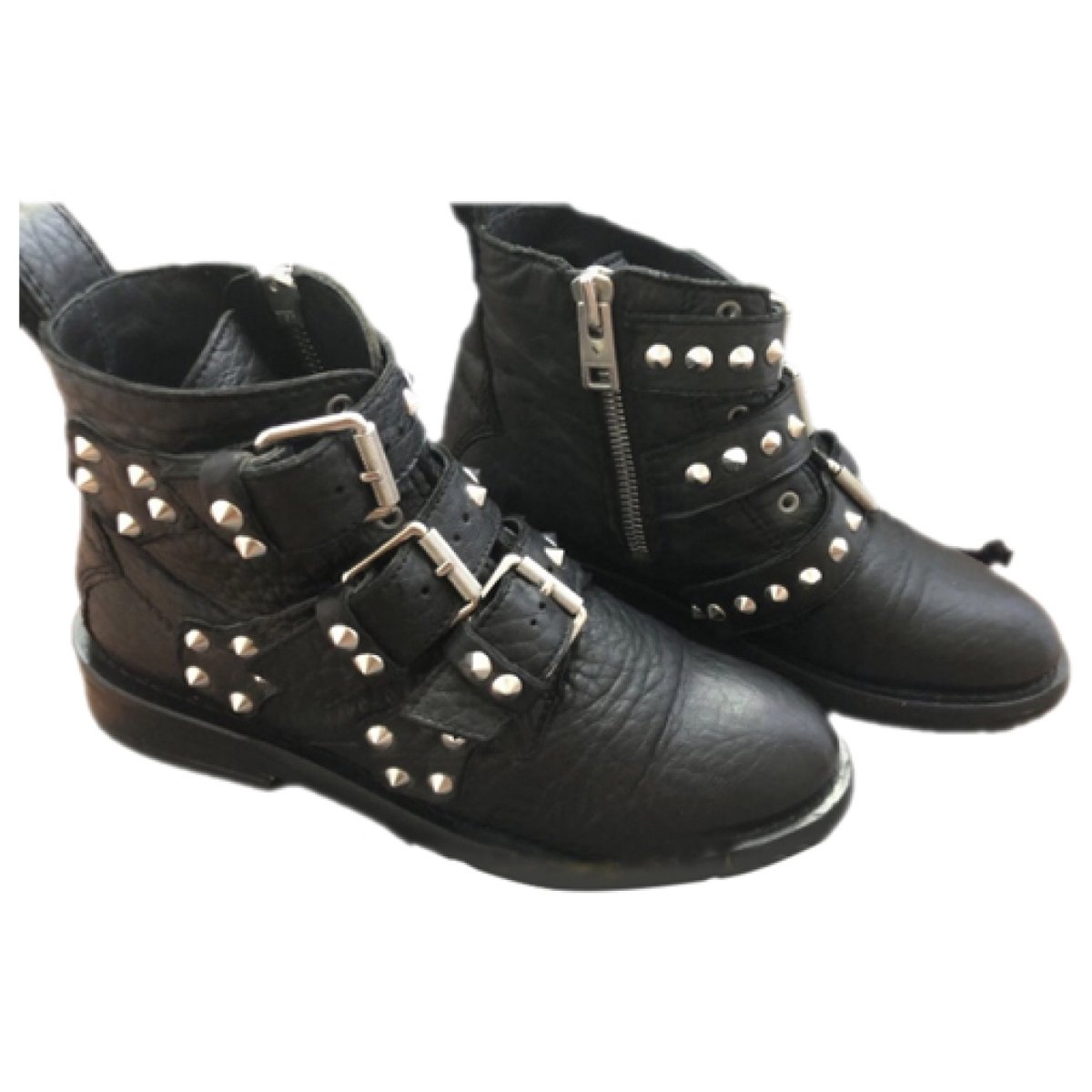 Laureen Spikes leather boots