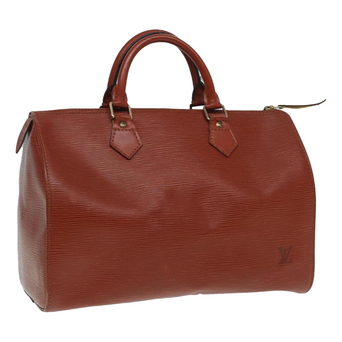 Speedy leather handbag