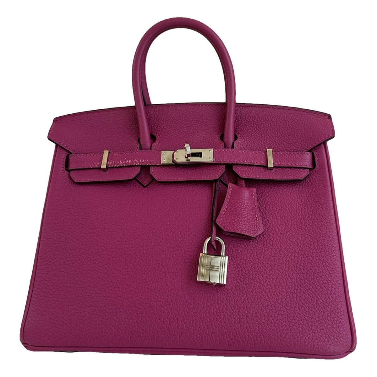 Birkin 25 leather handbag