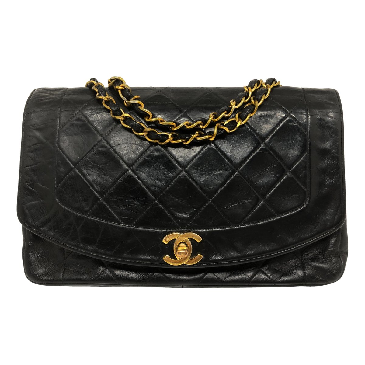 Diana leather handbag