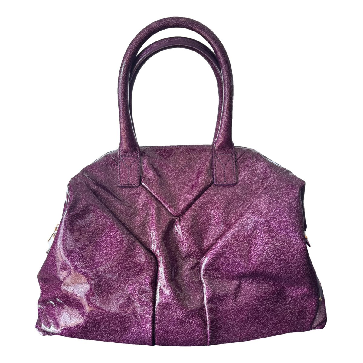 Easy patent leather handbag