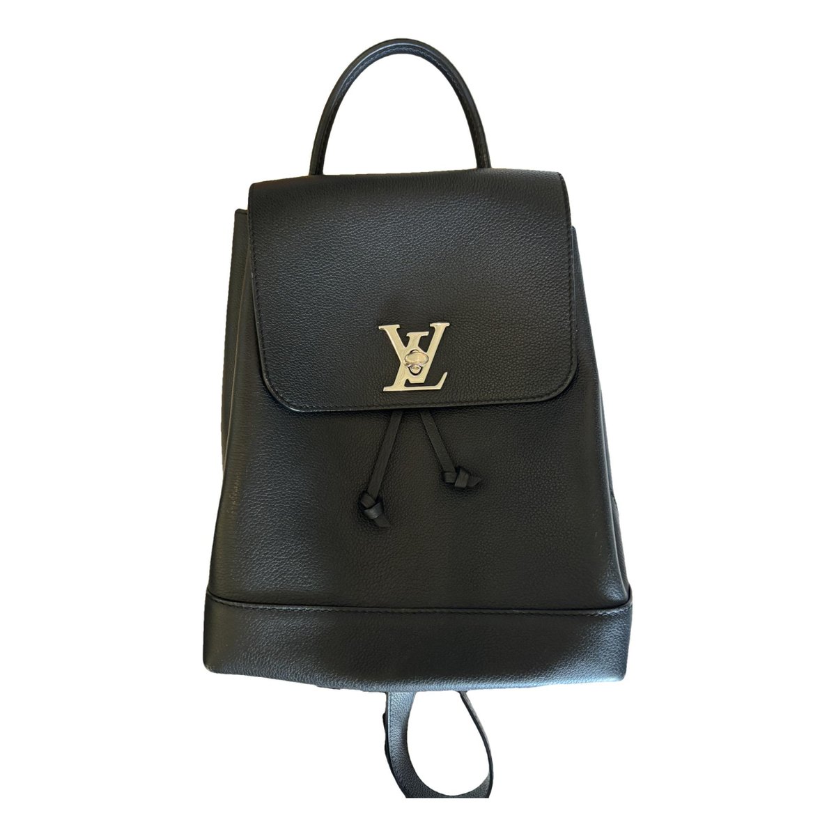 Lockme leather backpack