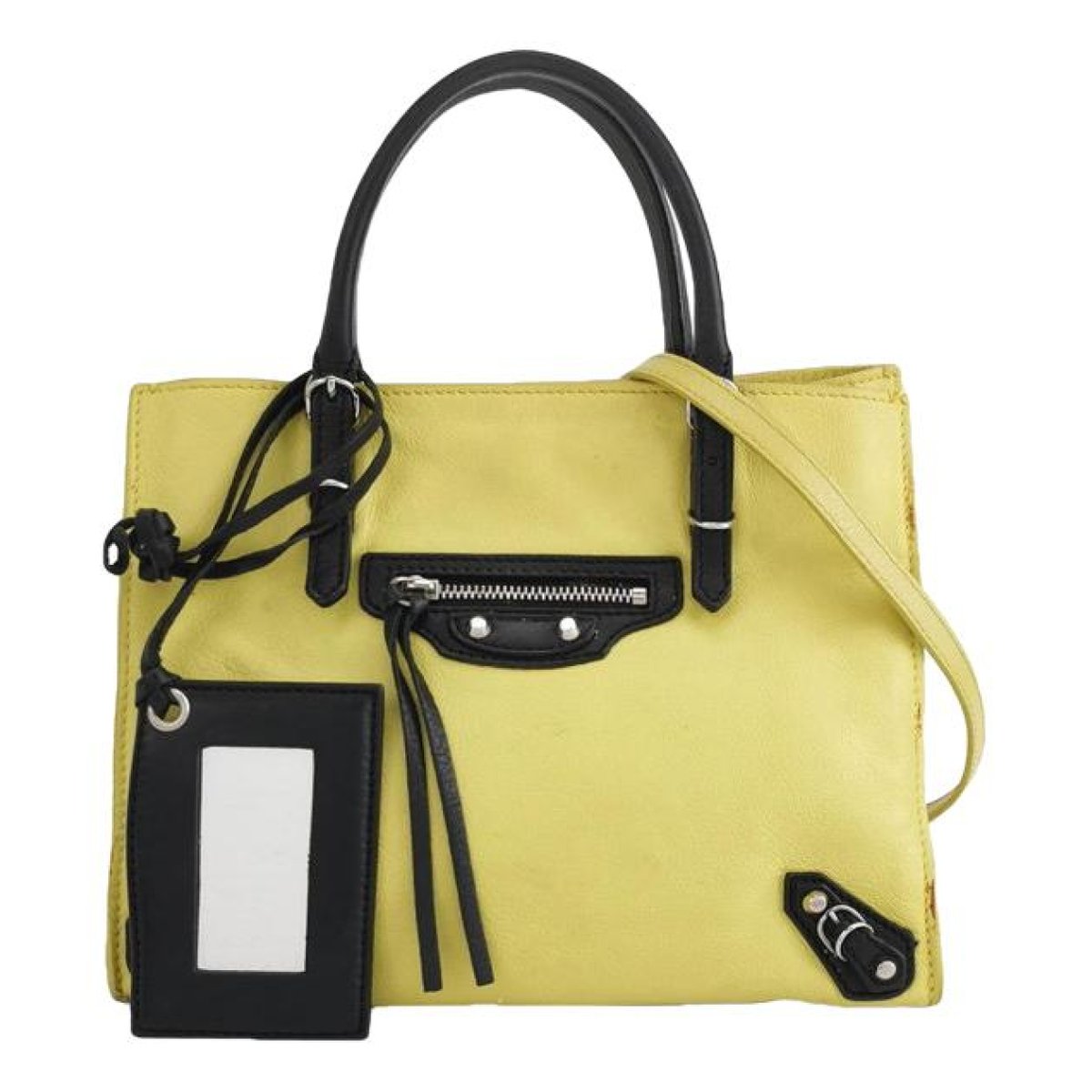 Papier leather tote
