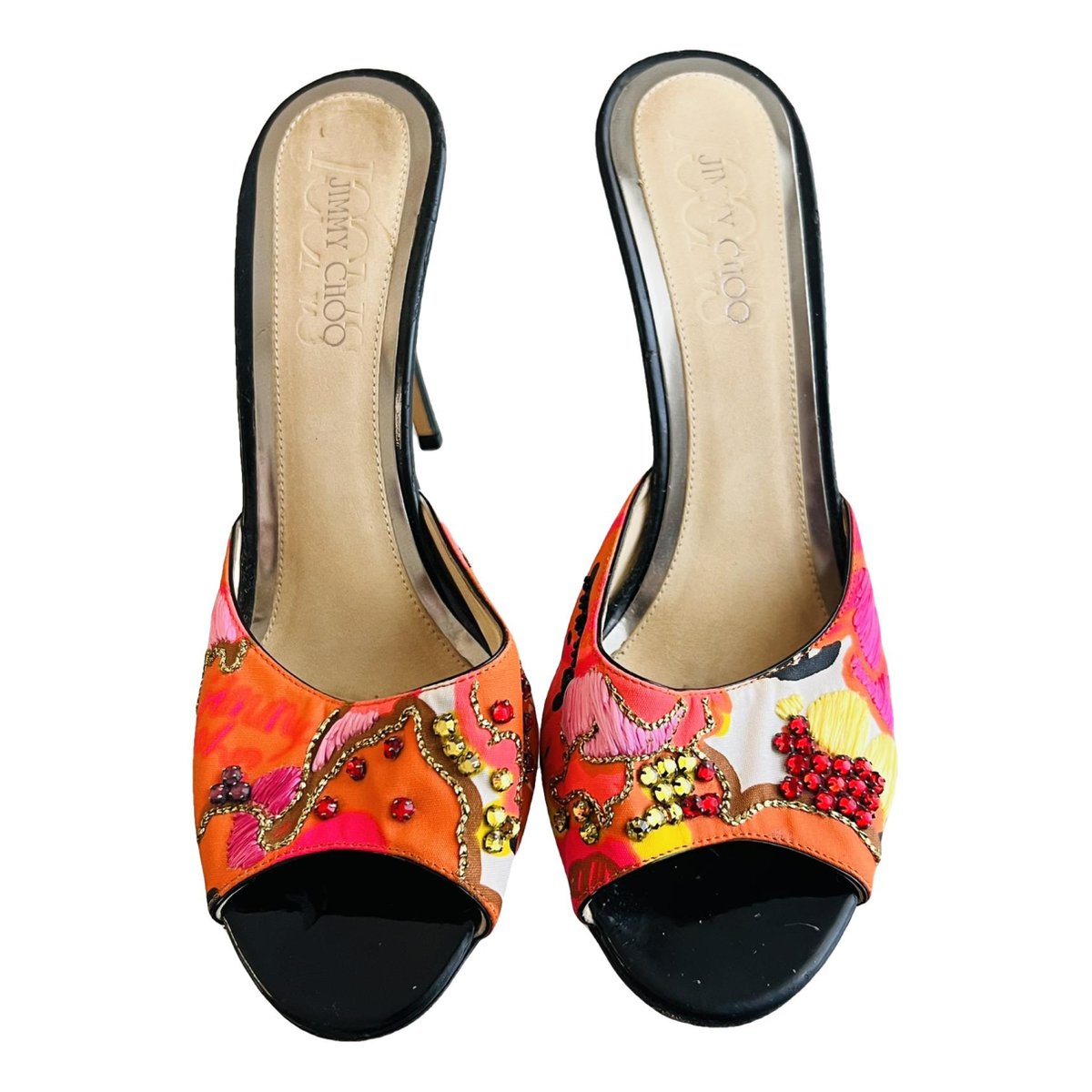 Stacey leather mules