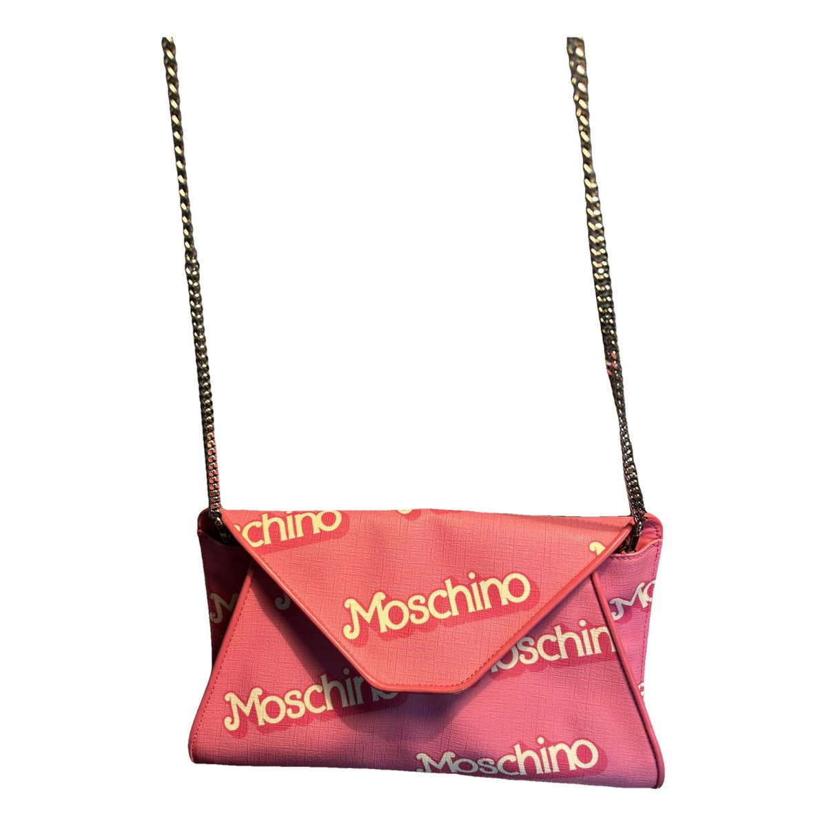 Vegan leather clutch bag