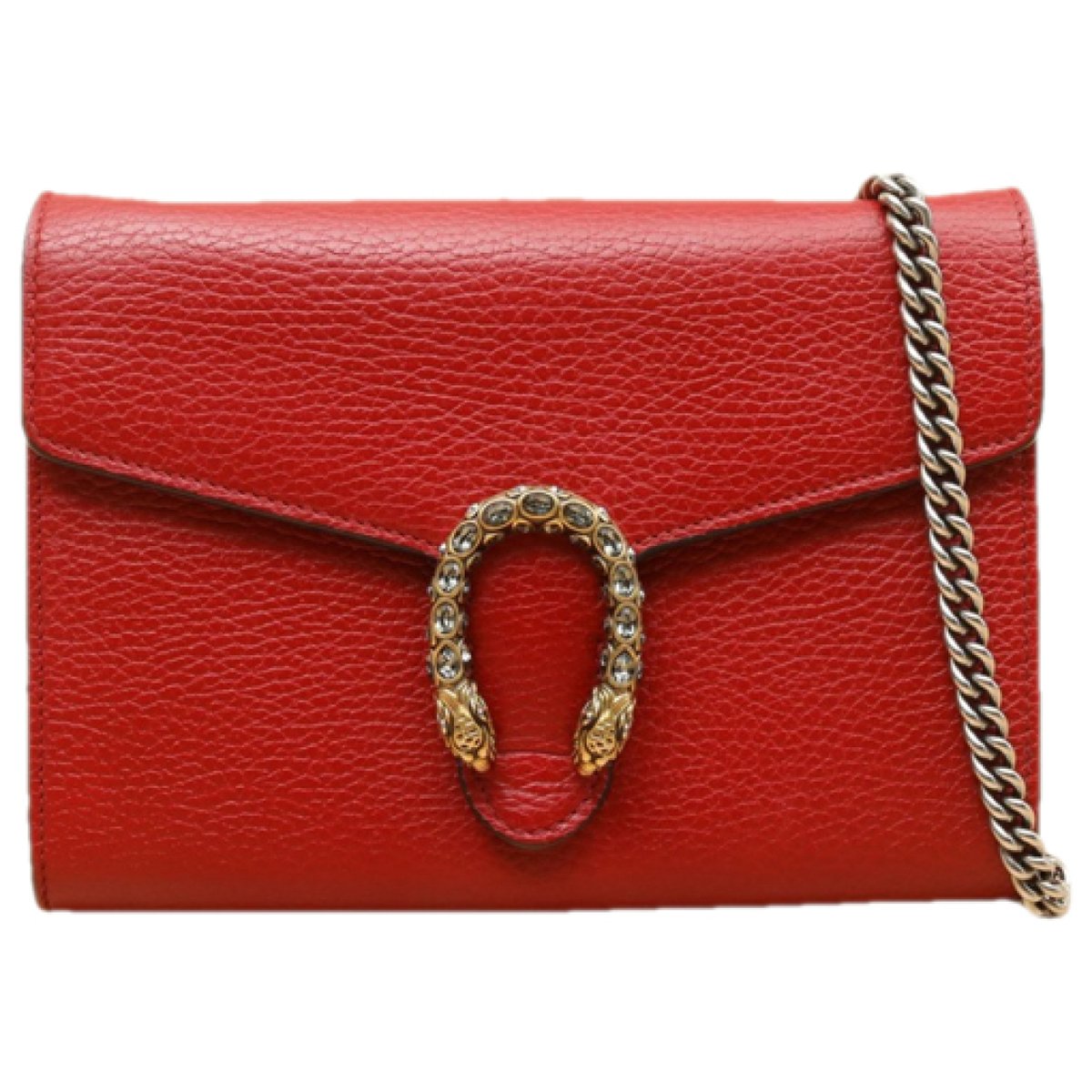 Dionysus Chain Wallet leather crossbody bag