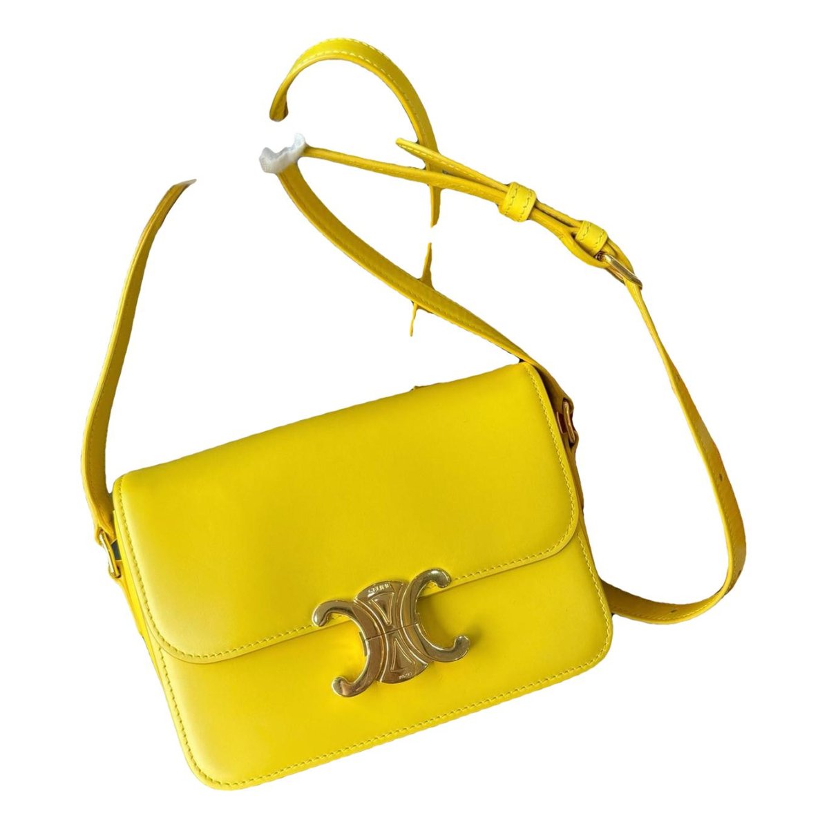 Triomphe leather handbag