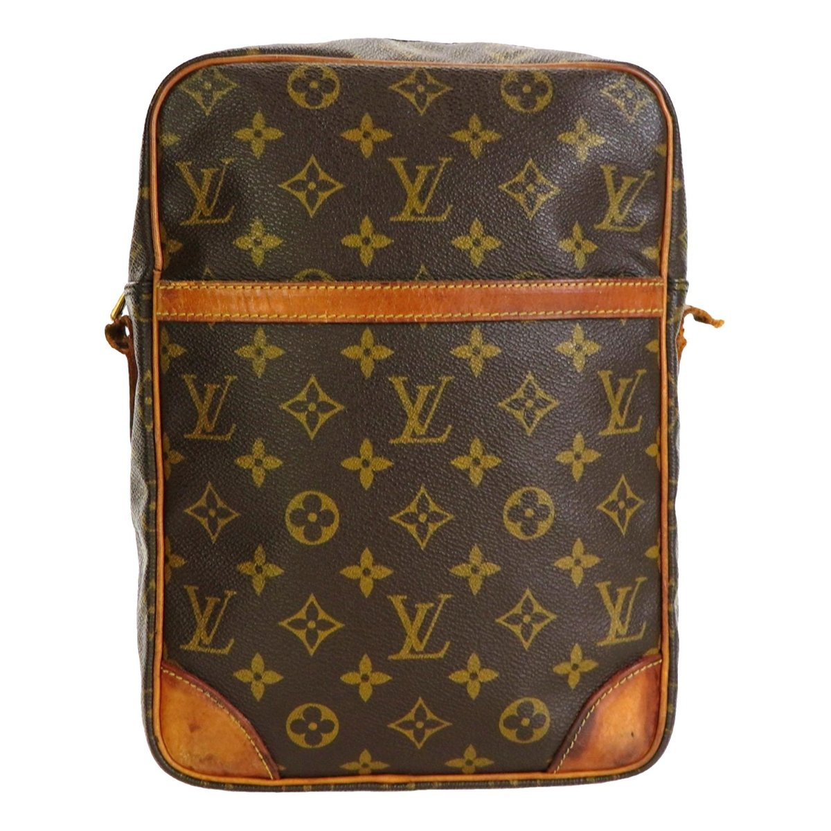 Danube leather crossbody bag