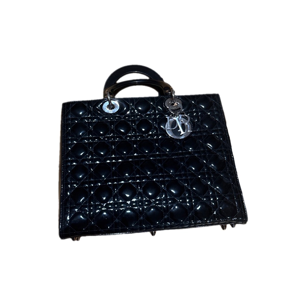 Lady Dior leather handbag