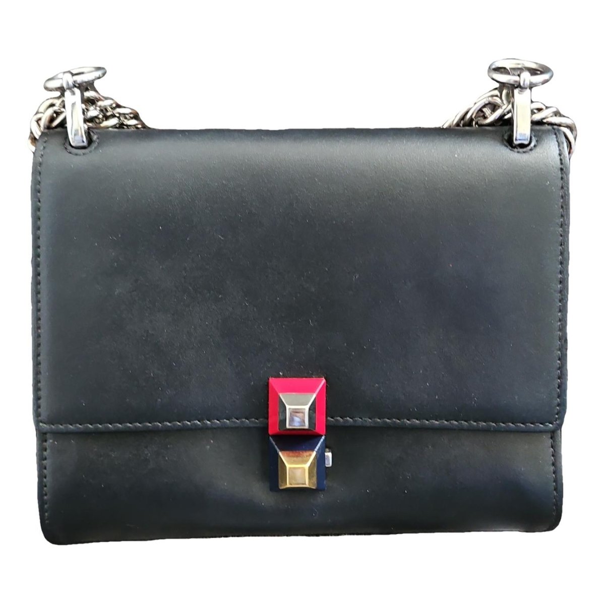 Kan I leather crossbody bag