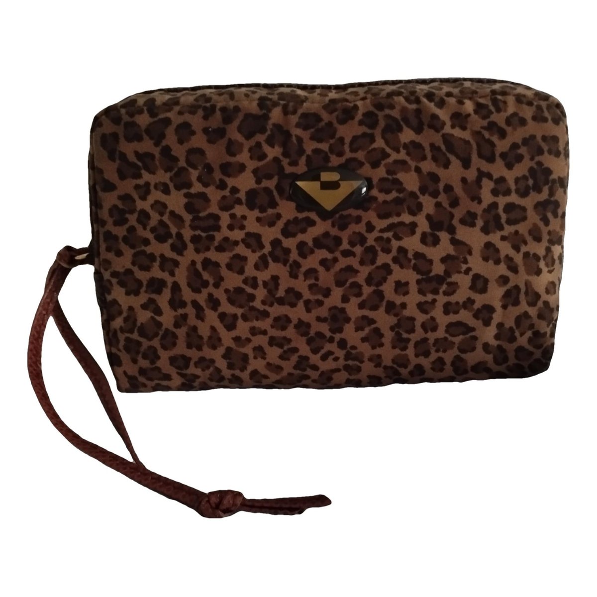 Pochette Knot silk clutch bag