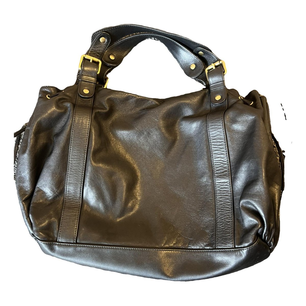 36 H leather handbag