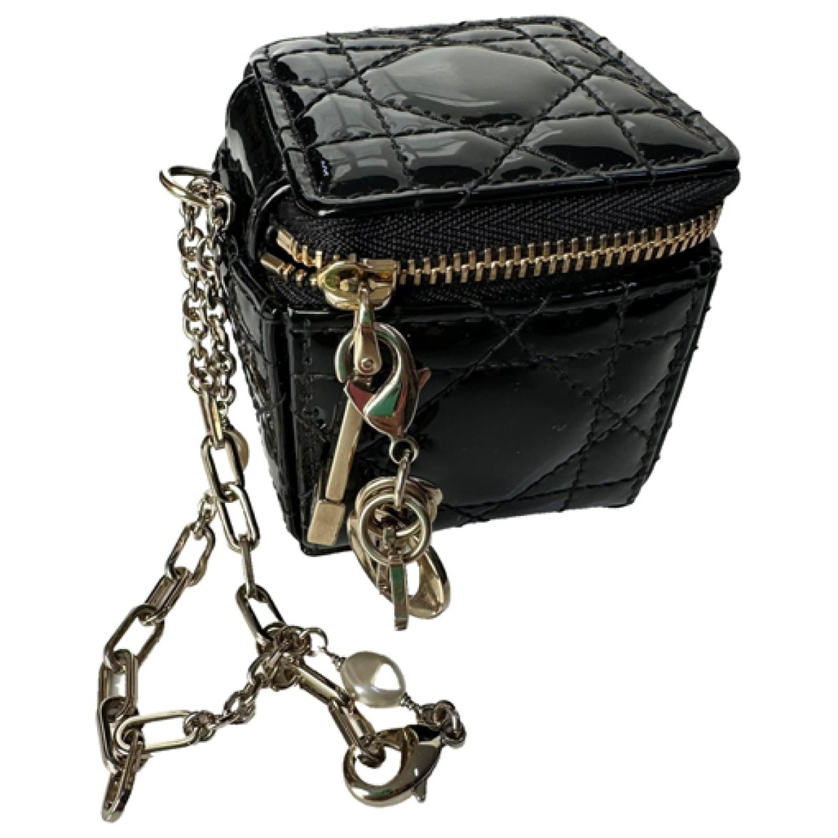 My Lady Dior patent leather handbag