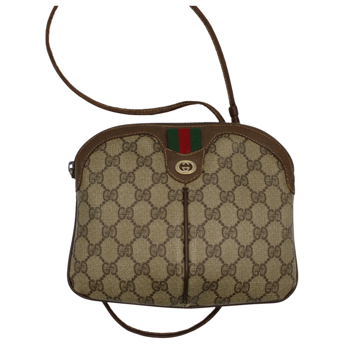 Ophidia Dome cloth crossbody bag