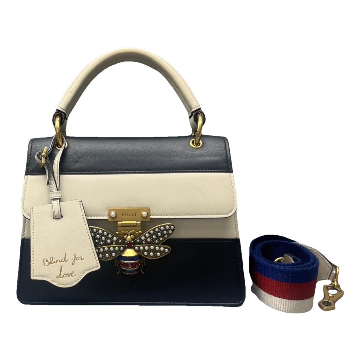 Queen Margaret leather handbag
