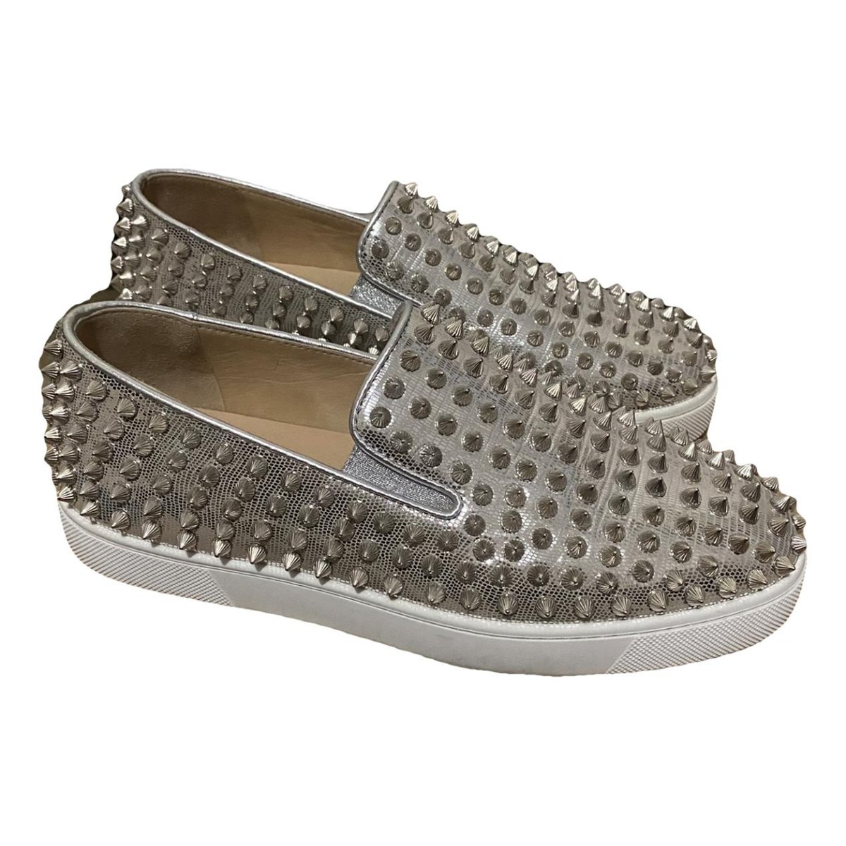 Roller Boat leather trainers
