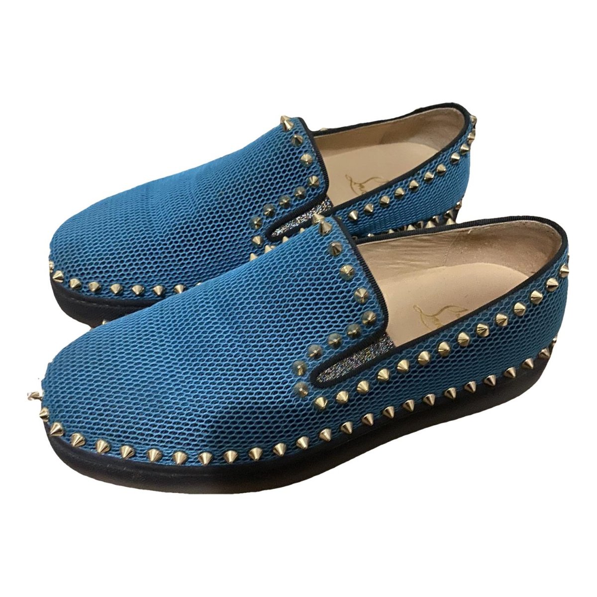 Roller Boat leather trainers