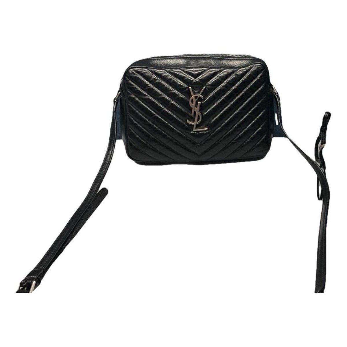 Camera Lou leather crossbody bag