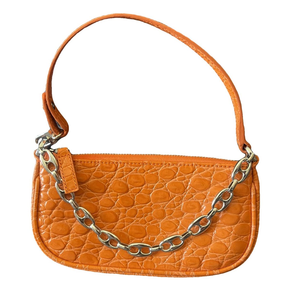 Rachel leather clutch bag