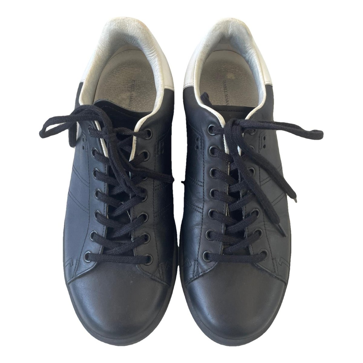 Bryce leather trainers