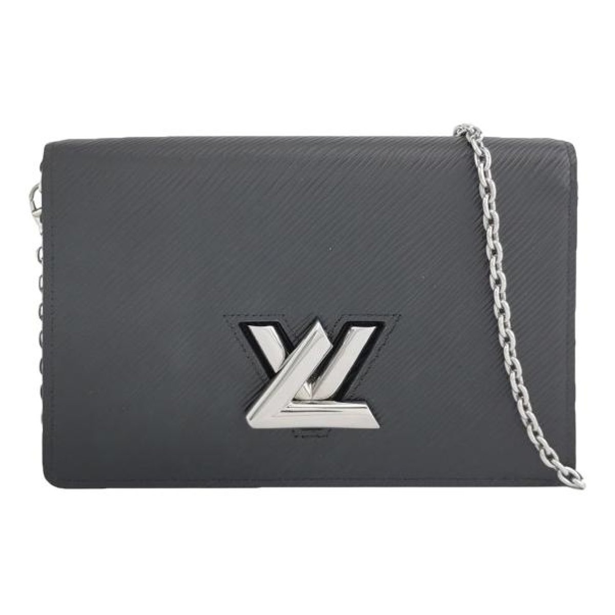 Twist leather crossbody bag