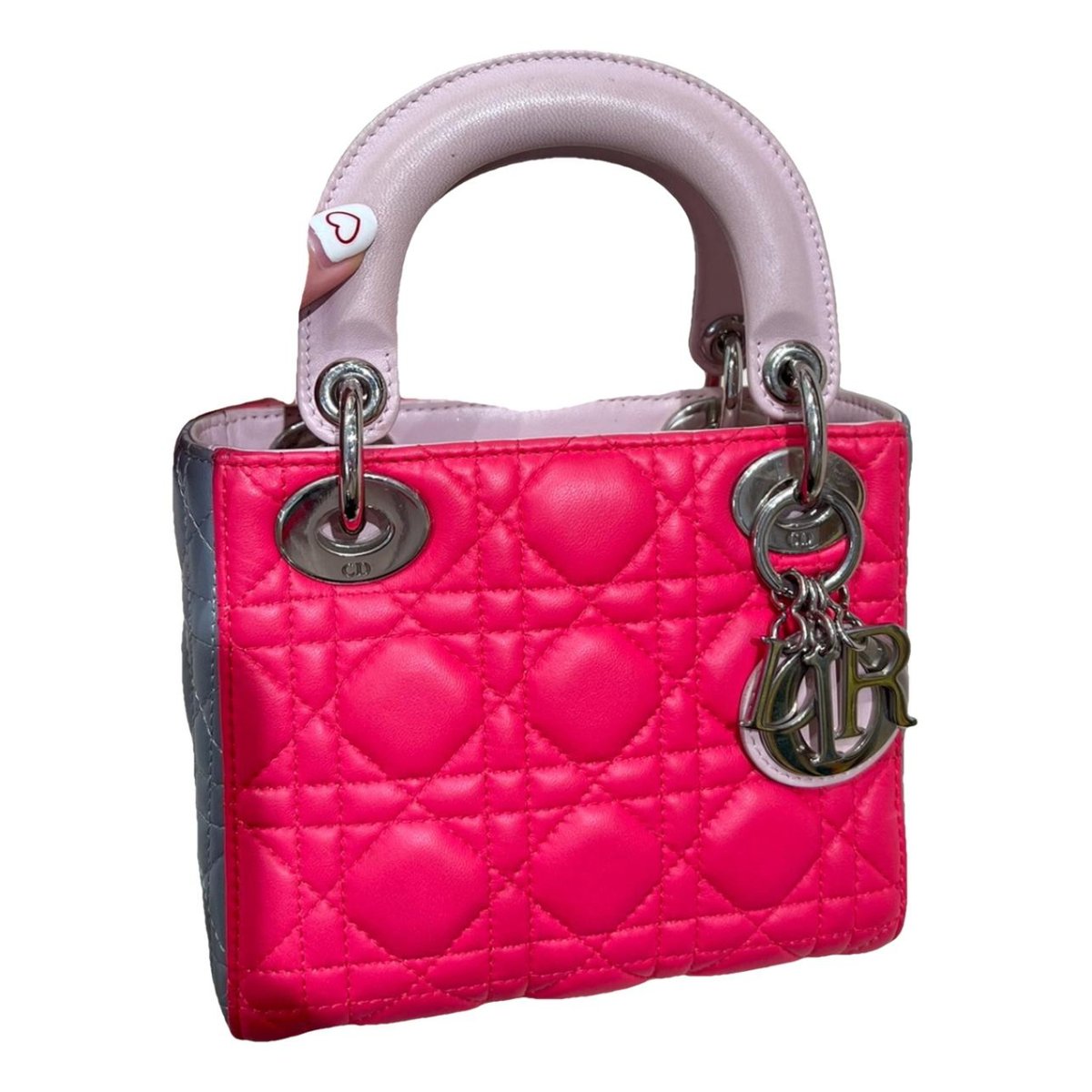 Lady Dior leather handbag