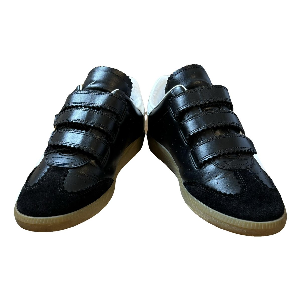 Beth leather trainers