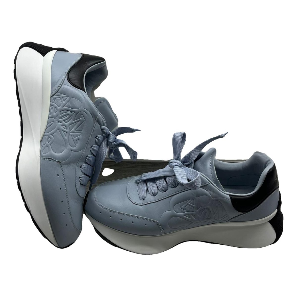 Sprint Runner leather trainers
