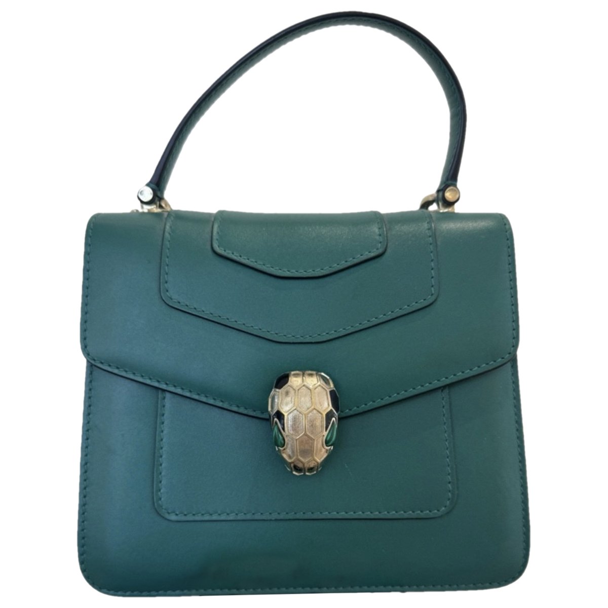 Serpenti leather crossbody bag