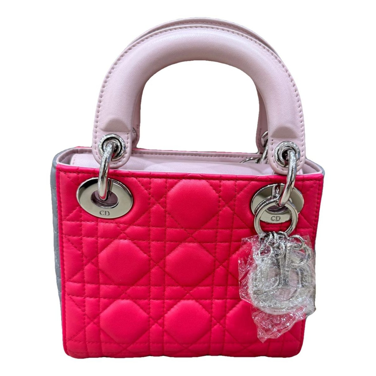 Lady Dior leather crossbody bag