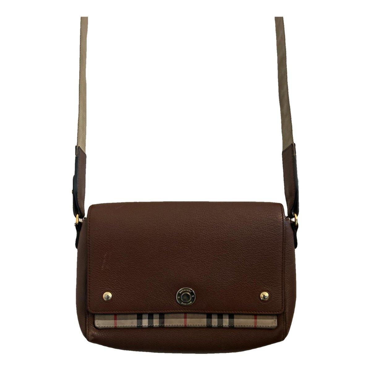 Note leather handbag