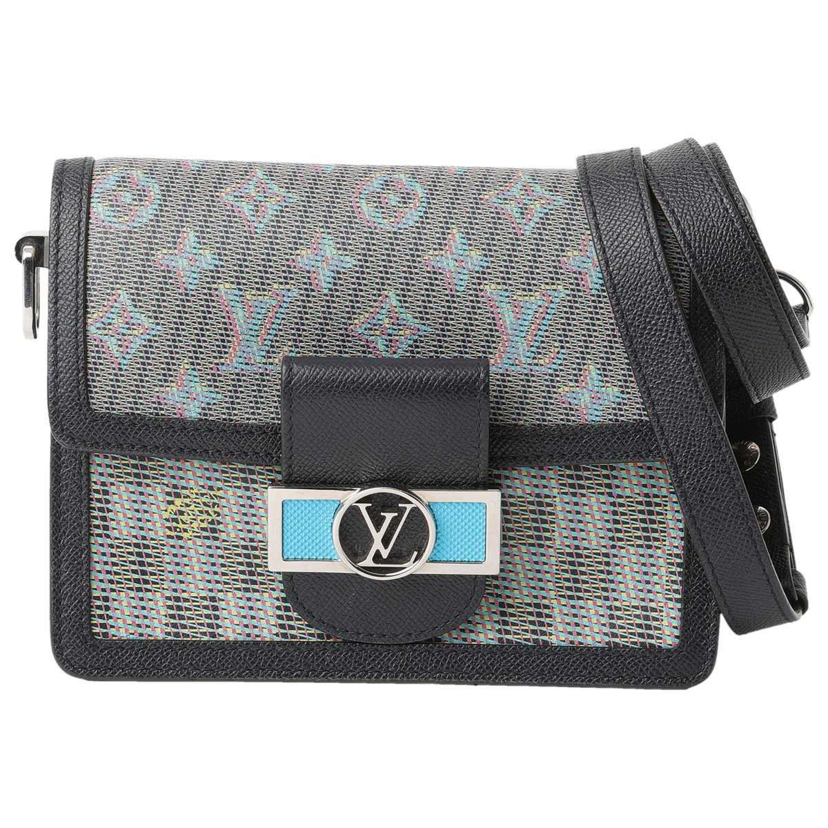 Dauphine cloth crossbody bag