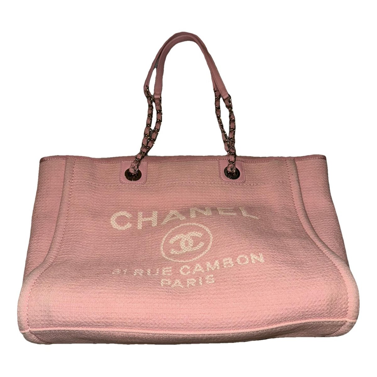 Deauville Chain cloth tote
