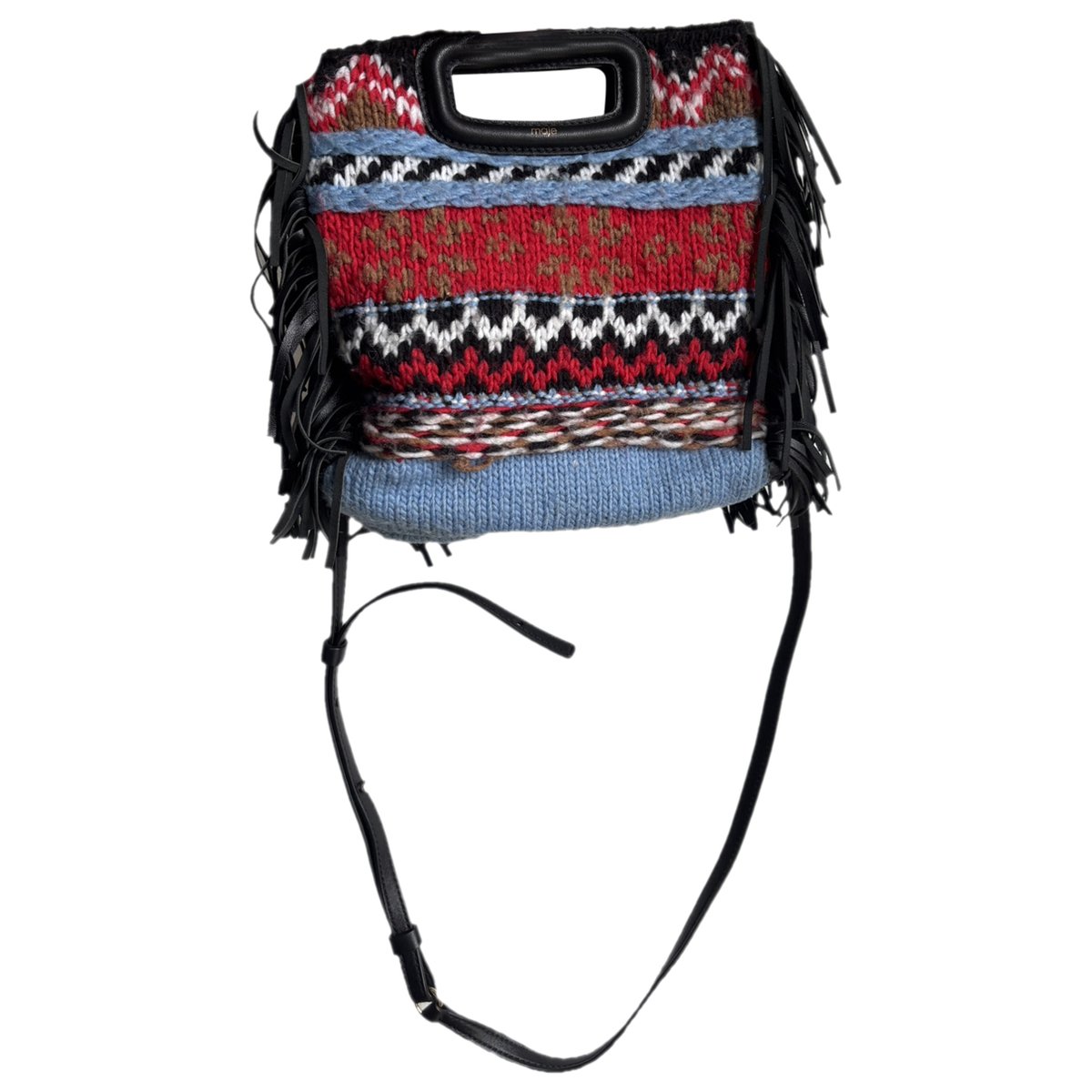Sac M wool crossbody bag