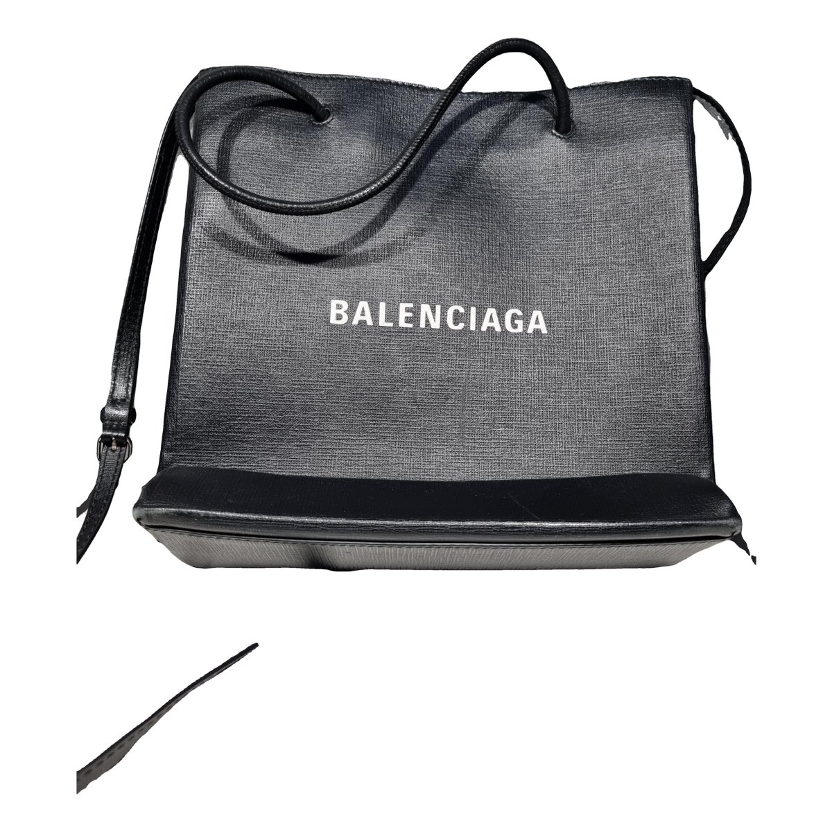 Hardware leather handbag