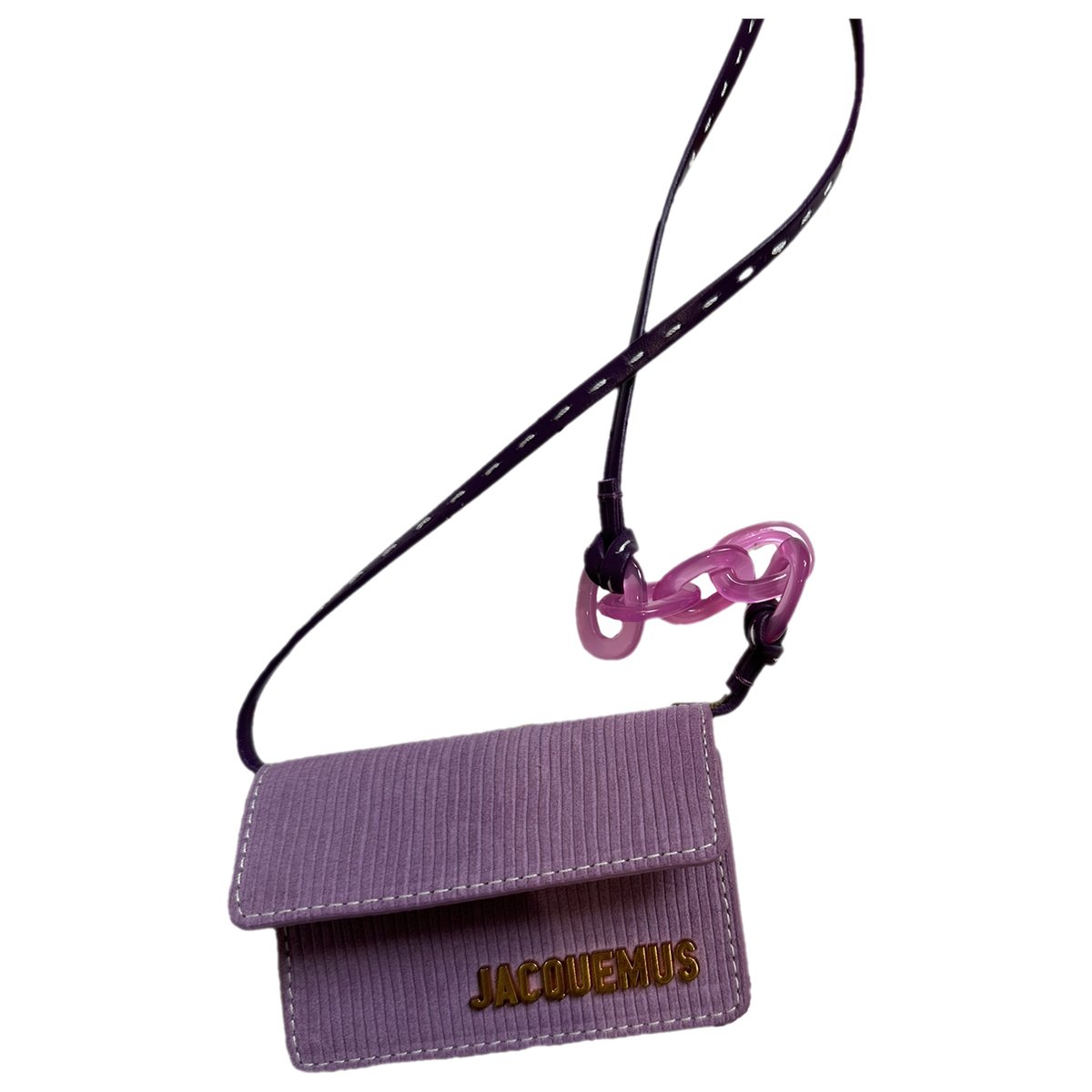 Le Riviera velvet clutch bag