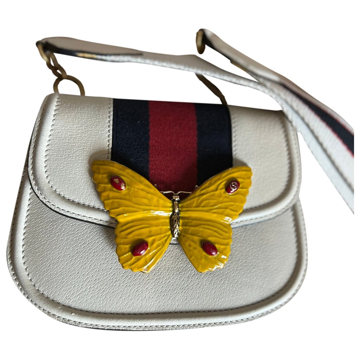 GucciTotem leather crossbody bag
