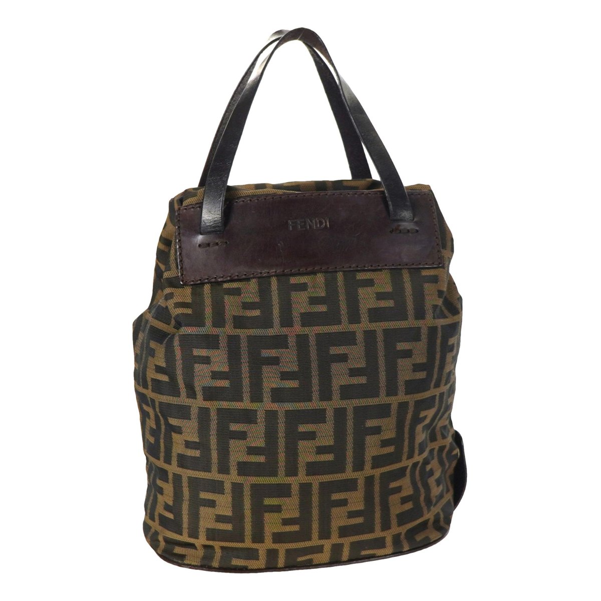 Palazzo Bucket leather handbag