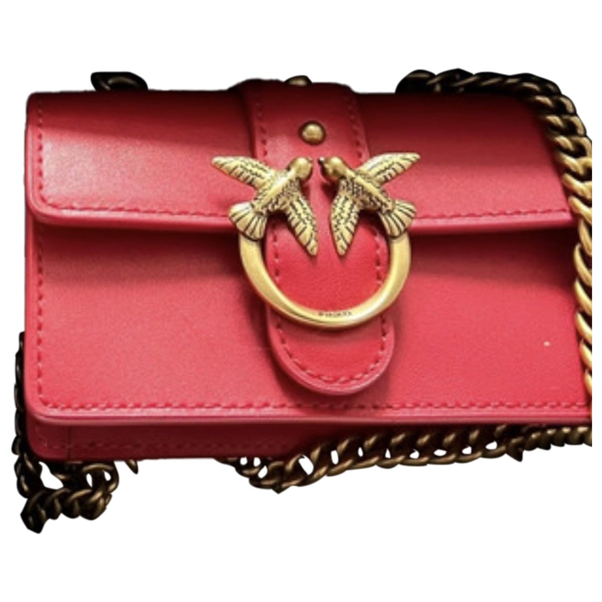 Love Bag pony-style calfskin clutch bag