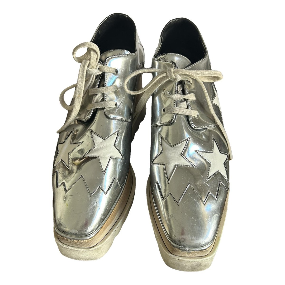 Elyse vegan leather lace ups