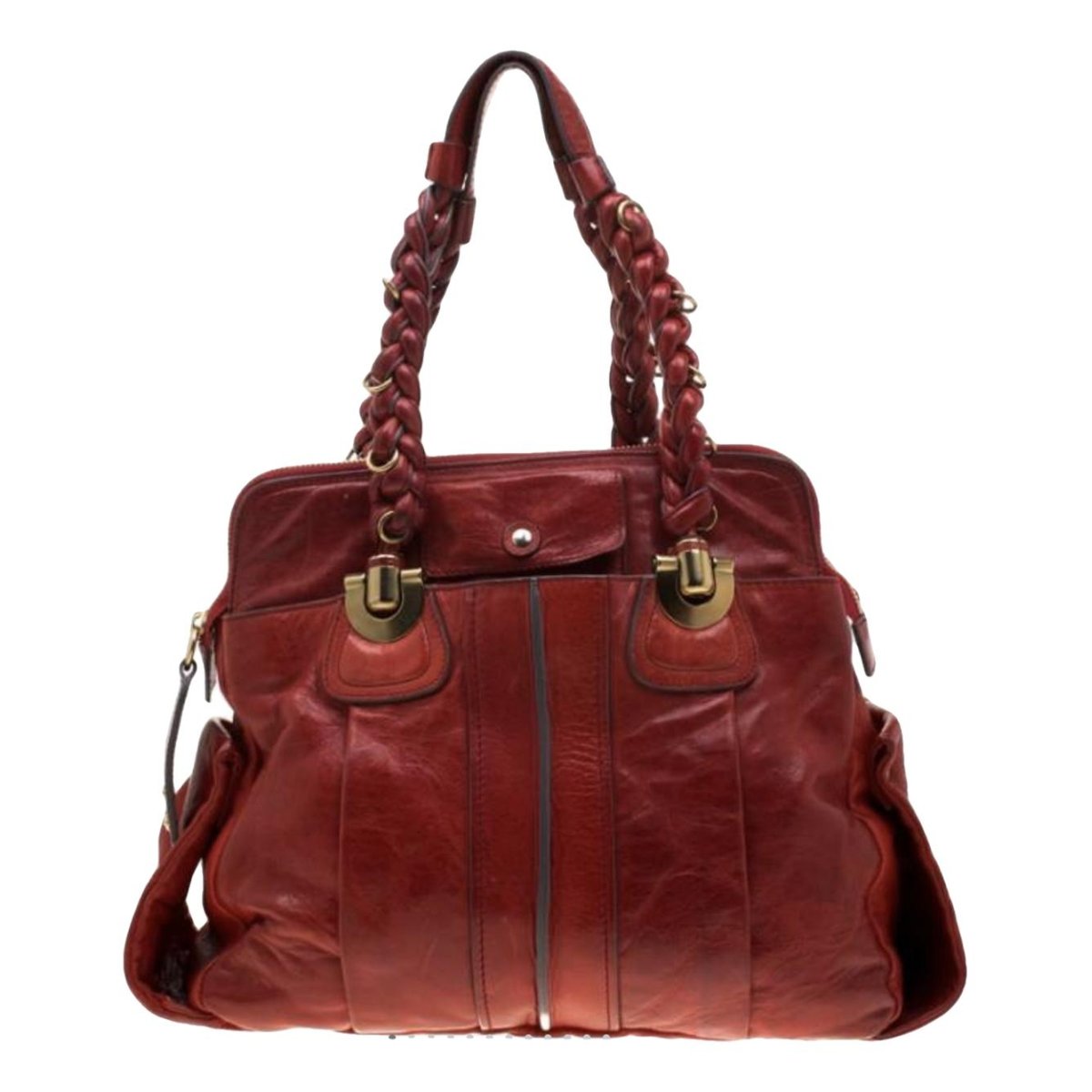 Héloise leather satchel