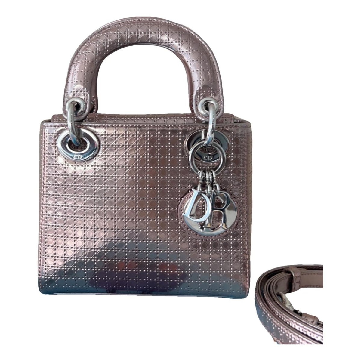 Lady Dior leather handbag