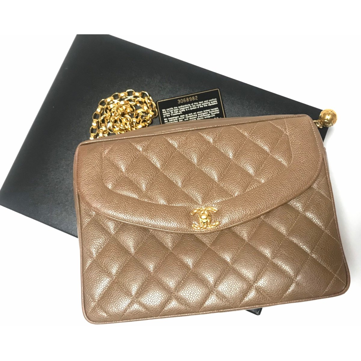 2.55 leather handbag